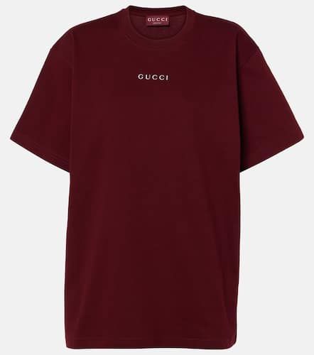 Gucci T-shirt en coton à logo - Gucci - Modalova