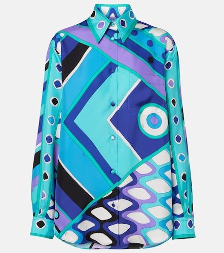 Camicia Vivara in twill di seta - Pucci - Modalova