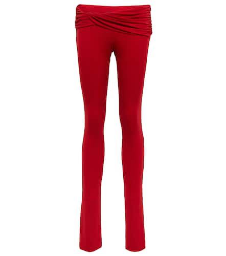 Blumarine Ruched low-rise pants - Blumarine - Modalova