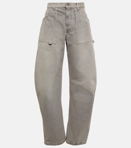 Effie high-rise barrel-leg jeans - The Attico - Modalova