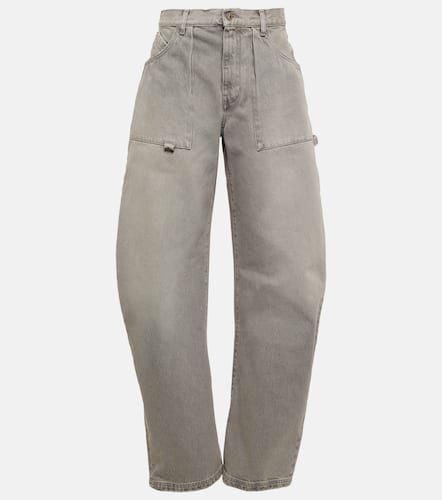 Effie high-rise barrel-leg jeans - The Attico - Modalova