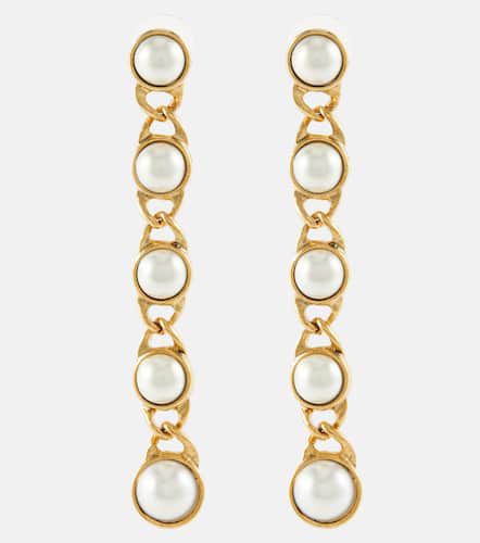 Monntclair faux pearl drop earrings - Oscar de la Renta - Modalova