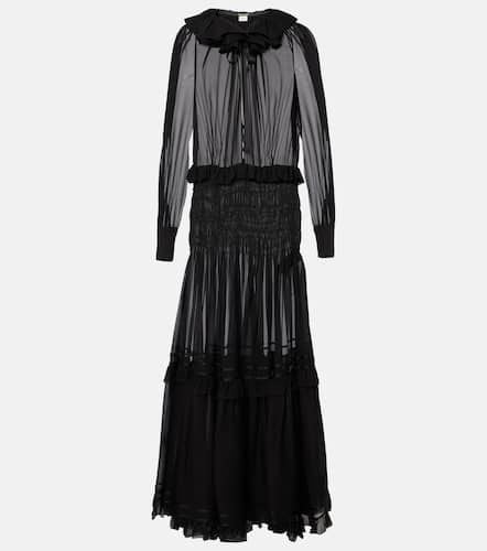 Saint Laurent Robe aus Seide - Saint Laurent - Modalova