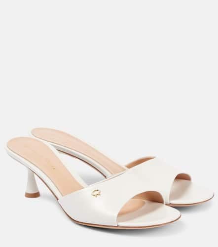 Gianvito Rossi 55 leather mules - Gianvito Rossi - Modalova