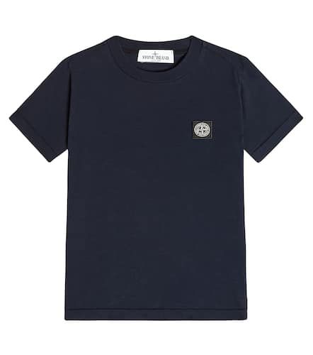 Compass cotton jersey T-shirt - Stone Island Junior - Modalova