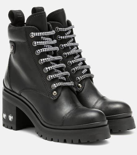 Miu Miu Leather ankle boots - Miu Miu - Modalova