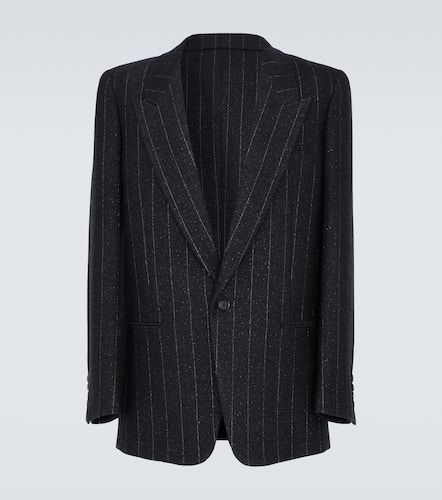 Pinstripe wool suit jacket - Saint Laurent - Modalova