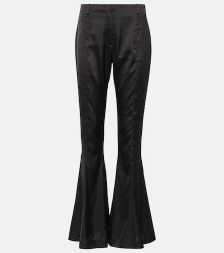 High-Rise-Schlaghose Pippen aus Satin - Acne Studios - Modalova