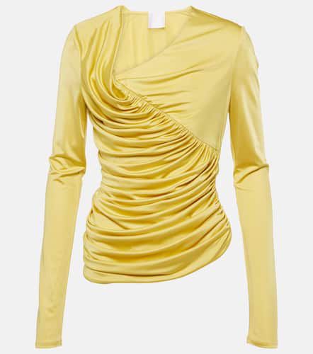 Top asimétrico de jersey fruncido - Givenchy - Modalova