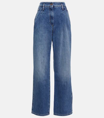 Jeans anchos de tiro alto - Brunello Cucinelli - Modalova