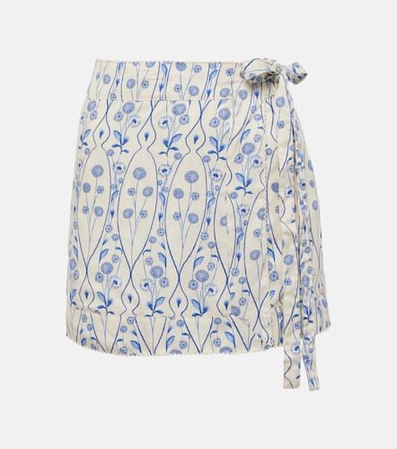 Luna floral wrap skirt - Agua by Agua Bendita - Modalova