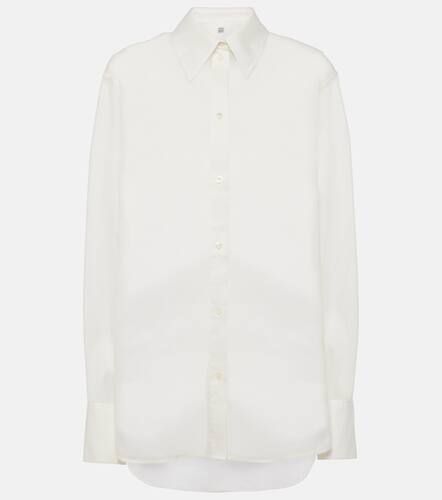 Toteme Oversized cotton-blend shirt - Toteme - Modalova