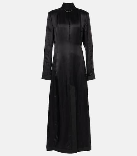 Satin maxi dress - MM6 Maison Margiela - Modalova