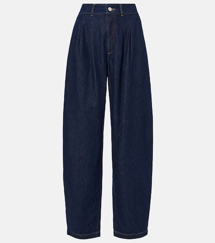 High-Rise Tapered Barrel Jeans - Frame - Modalova