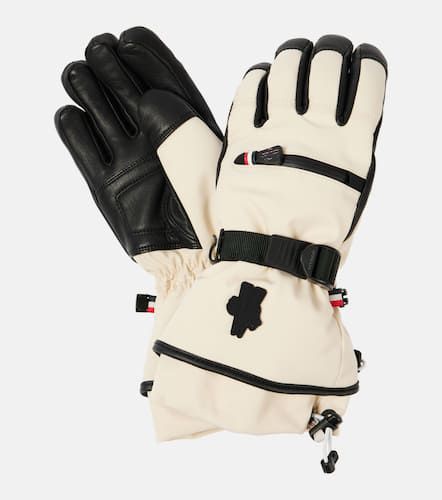 Moncler Guantes con ribetes de piel - Moncler - Modalova