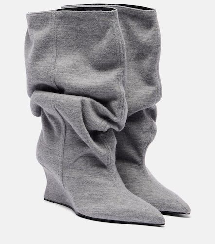 Balmain Draped ankle boots - Balmain - Modalova