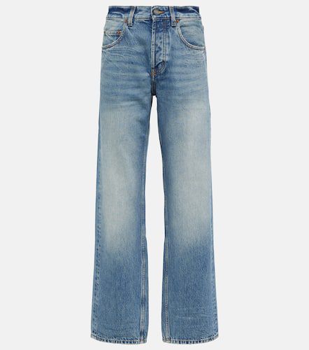 Jeans anchos de tiro medio - Saint Laurent - Modalova