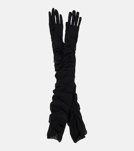 Leontyne ruched gloves - Jennifer Behr - Modalova