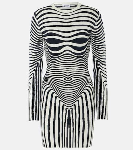 The Navy Body Morphing minidress - Jean Paul Gaultier - Modalova