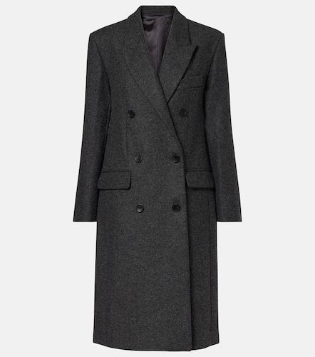 Irene double-breasted virgin wool coat - Isabel Marant - Modalova