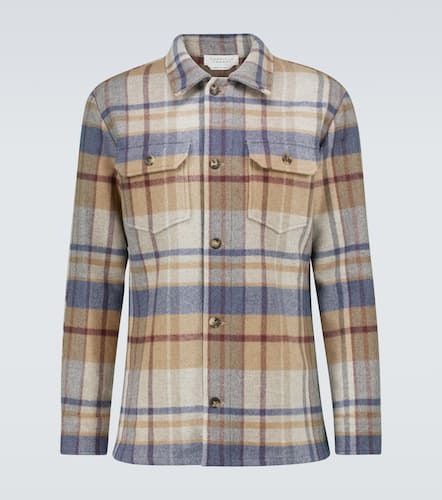 Fargo checked cashmere overshirt - Gabriela Hearst - Modalova