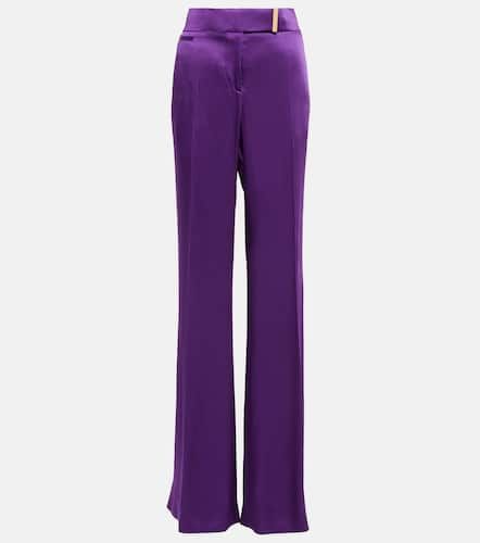 Pantalones anchos de satén - Tom Ford - Modalova
