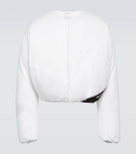 Prada Cropped cotton down jacket - Prada - Modalova