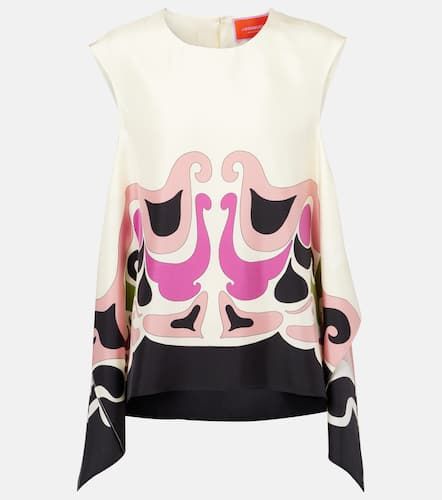 Top San Carlo imprimé en soie - La DoubleJ - Modalova