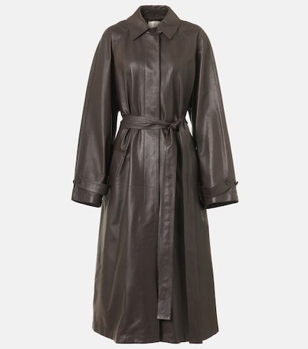 The Row Ryota leather coat - The Row - Modalova