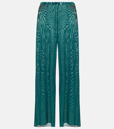 Oséree Lamé wide-leg pants - Oseree - Modalova