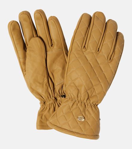 Nishi quilted leather ski gloves - Goldbergh - Modalova