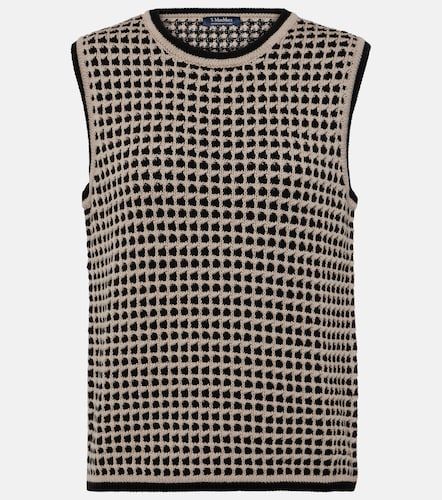 Fleres patterned cotton sweater vest - 'S Max Mara - Modalova