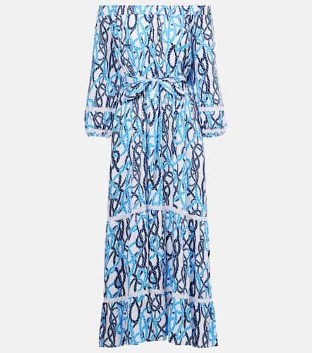 Eclipse printed off-shoulder midi dress - Melissa Odabash - Modalova