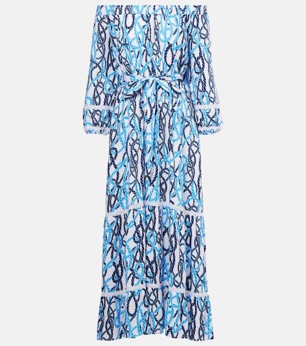 Eclipse printed off-shoulder midi dress - Melissa Odabash - Modalova