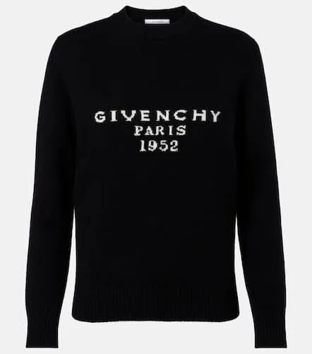 Logo wool and cashmere sweater - Givenchy - Modalova