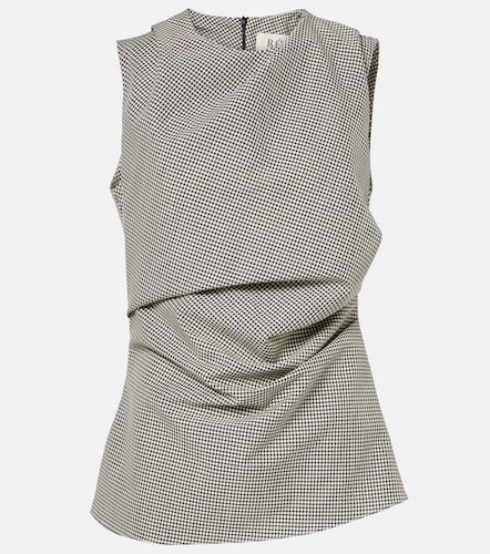 Rohe Checked wool-blend top - Rohe - Modalova