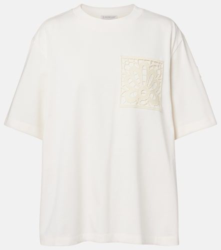 Camiseta de jersey de algodón oversized - Moncler - Modalova