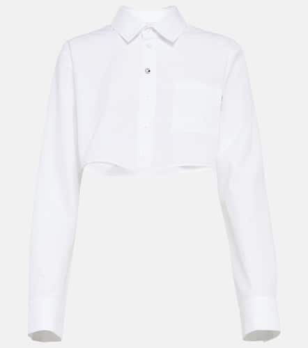 Coperni Camisa de algodón cropped - Coperni - Modalova