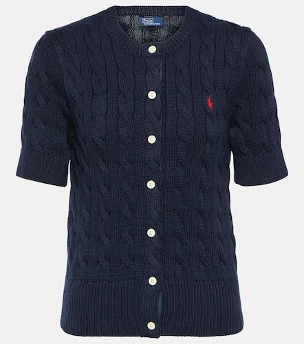 Cable-knit cotton cardigan - Polo Ralph Lauren - Modalova