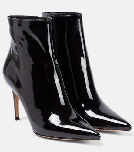 Patent leather ankle boots - Gianvito Rossi - Modalova
