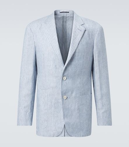 Dunhill Striped linen-blend blazer - Dunhill - Modalova