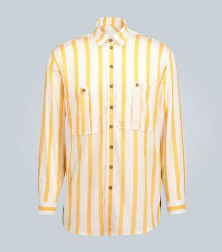 Camicia oversize a righe - King & Tuckfield - Modalova