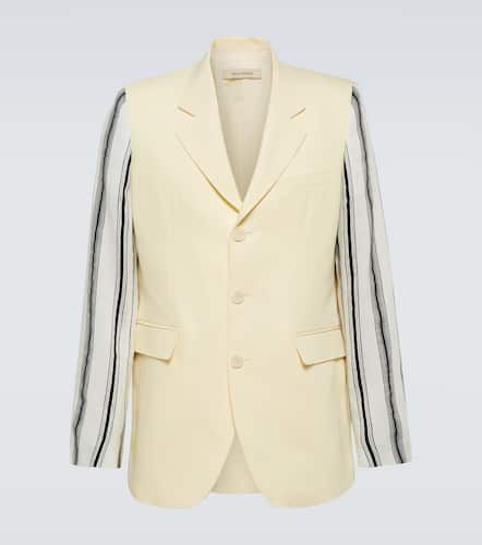 Blazer Malick in cotone e lino - Wales Bonner - Modalova