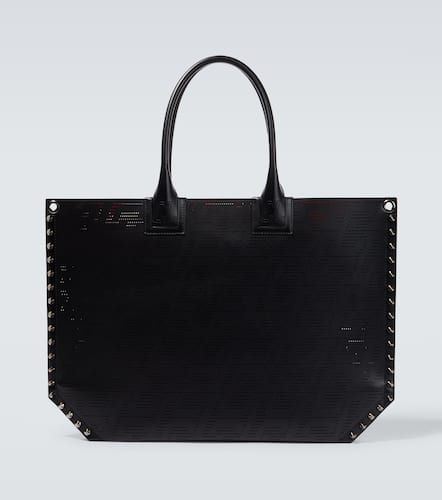 Laser-cut leather tote bag - Christian Louboutin - Modalova