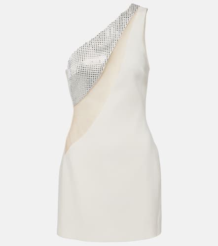 Embellished one-shoulder mini dress - David Koma - Modalova