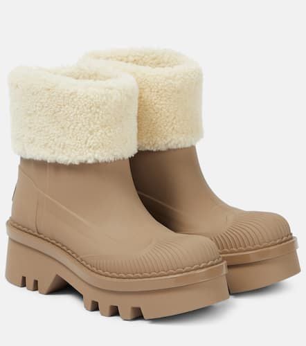 Chloé Stivaletti Raina con shearling - Chloe - Modalova