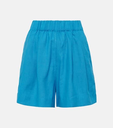 Asceno Zurich linen Bermuda shorts - Asceno - Modalova