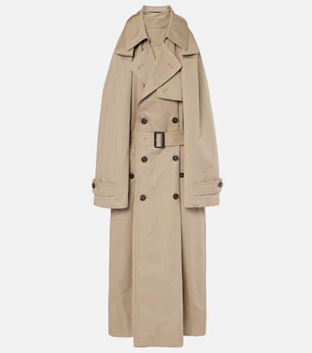 Midikleid Suspended Trench aus Baumwoll-Twill - Balenciaga - Modalova