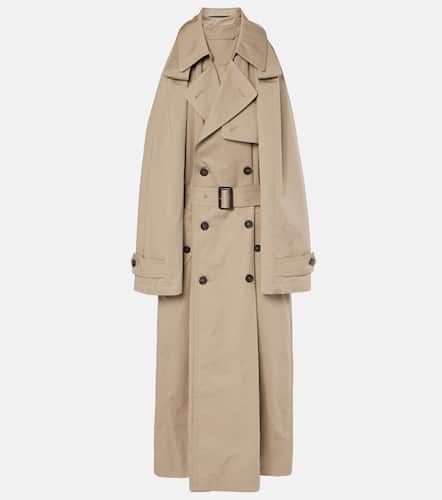 Robe midi Suspended Trench en coton - Balenciaga - Modalova