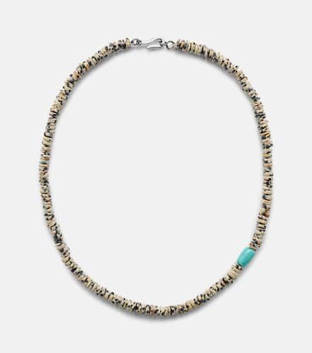 Beaded necklace with quartz - Ileana Makri - Modalova